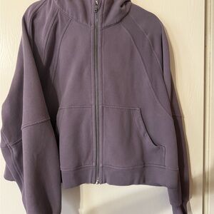 Lululemon bomber jacket in Lilac
